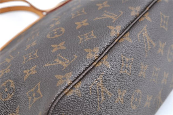 Authentic Louis Vuitton Monogram Neverfull PM Shoulder Tote Bag M40155 LV 9431A