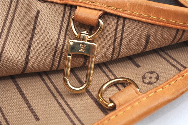 Authentic Louis Vuitton Monogram Neverfull PM Shoulder Tote Bag M40155 LV 9431A