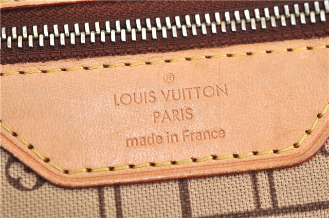 Authentic Louis Vuitton Monogram Neverfull PM Shoulder Tote Bag M40155 LV 9431A