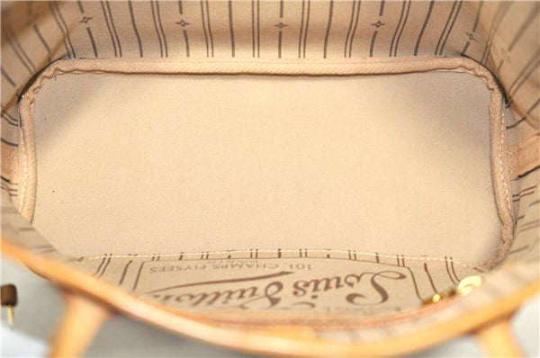 Authentic Louis Vuitton Monogram Neverfull PM Shoulder Tote Bag M40155 LV 9431A