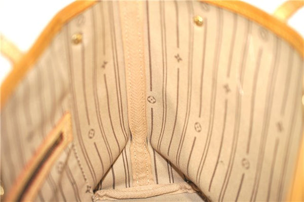 Authentic Louis Vuitton Monogram Neverfull PM Shoulder Tote Bag M40155 LV 9431A