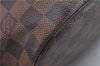 Auth Louis Vuitton Damier Neverfull MM Rose Ballerine Tote Bag N41603 LV 9476C
