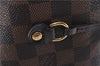 Auth Louis Vuitton Damier Neverfull MM Rose Ballerine Tote Bag N41603 LV 9476C