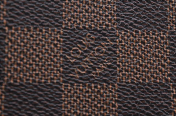 Auth Louis Vuitton Damier Neverfull MM Rose Ballerine Tote Bag N41603 LV 9476C