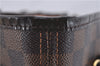 Auth Louis Vuitton Damier Neverfull MM Rose Ballerine Tote Bag N41603 LV 9476C