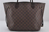 Authentic Louis Vuitton Damier Neverfull MM Shoulder Tote Bag N51105 LV 9484E