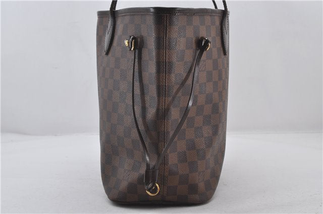 Authentic Louis Vuitton Damier Neverfull MM Shoulder Tote Bag N51105 LV 9484E