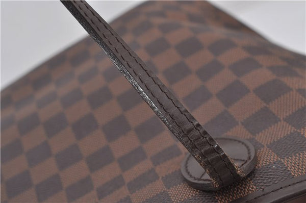 Authentic Louis Vuitton Damier Neverfull MM Shoulder Tote Bag N51105 LV 9484E