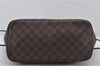 Authentic Louis Vuitton Damier Neverfull MM Shoulder Tote Bag N51105 LV 9484E
