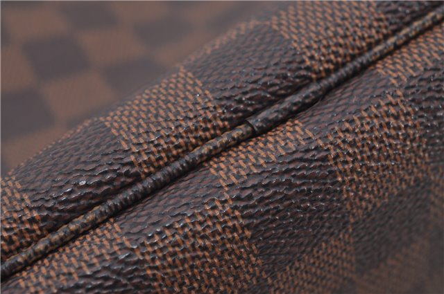 Authentic Louis Vuitton Damier Neverfull MM Shoulder Tote Bag N51105 LV 9484E