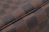 Authentic Louis Vuitton Damier Neverfull MM Shoulder Tote Bag N51105 LV 9484E