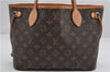 Authentic Louis Vuitton Monogram Neverfull PM Tote Bag Pink M41245 LV 9499E