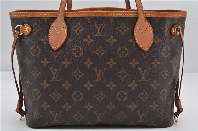 Authentic Louis Vuitton Monogram Neverfull PM Tote Bag Pink M41245 LV 9499E