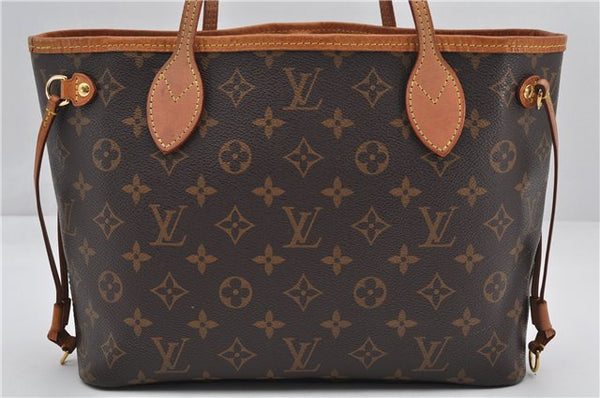 Authentic Louis Vuitton Monogram Neverfull PM Tote Bag Pink M41245 LV 9499E