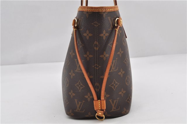 Authentic Louis Vuitton Monogram Neverfull PM Tote Bag Pink M41245 LV 9499E