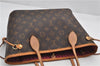 Authentic Louis Vuitton Monogram Neverfull PM Tote Bag Pink M41245 LV 9499E