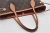 Authentic Louis Vuitton Monogram Neverfull PM Tote Bag Pink M41245 LV 9499E