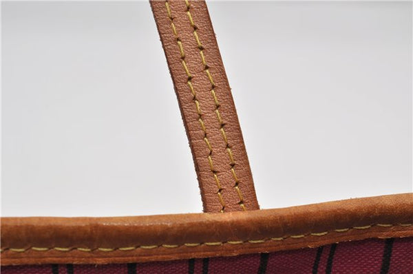 Authentic Louis Vuitton Monogram Neverfull PM Tote Bag Pink M41245 LV 9499E