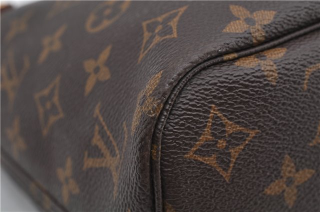 Authentic Louis Vuitton Monogram Neverfull PM Tote Bag Pink M41245 LV 9499E