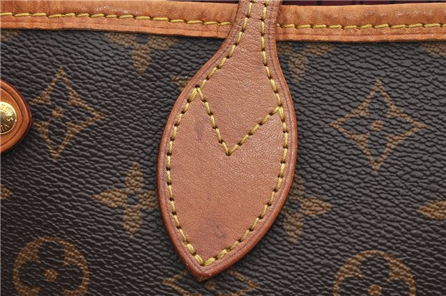 Authentic Louis Vuitton Monogram Neverfull PM Tote Bag Pink M41245 LV 9499E