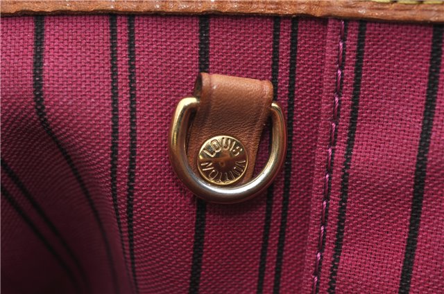 Authentic Louis Vuitton Monogram Neverfull PM Tote Bag Pink M41245 LV 9499E