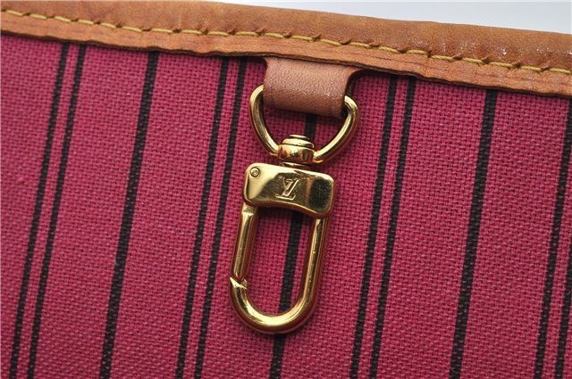 Authentic Louis Vuitton Monogram Neverfull PM Tote Bag Pink M41245 LV 9499E