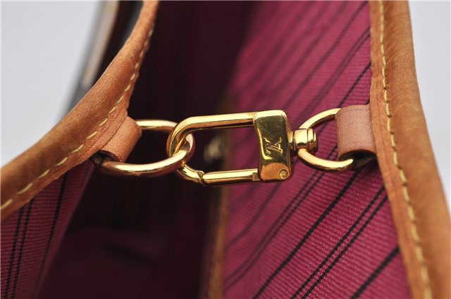 Authentic Louis Vuitton Monogram Neverfull PM Tote Bag Pink M41245 LV 9499E