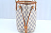 Authentic Louis Vuitton Damier Azur Neverfull PM Tote Bag N51110 LV 9510G