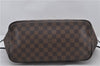 Authentic Louis Vuitton Damier Neverfull MM Shoulder Tote Bag N51105 LV 9531E