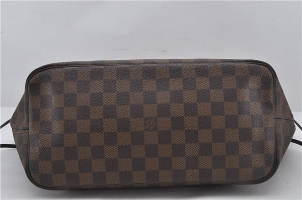 Authentic Louis Vuitton Damier Neverfull MM Shoulder Tote Bag N51105 LV 9531E