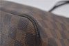 Authentic Louis Vuitton Damier Neverfull MM Shoulder Tote Bag N51105 LV 9531E