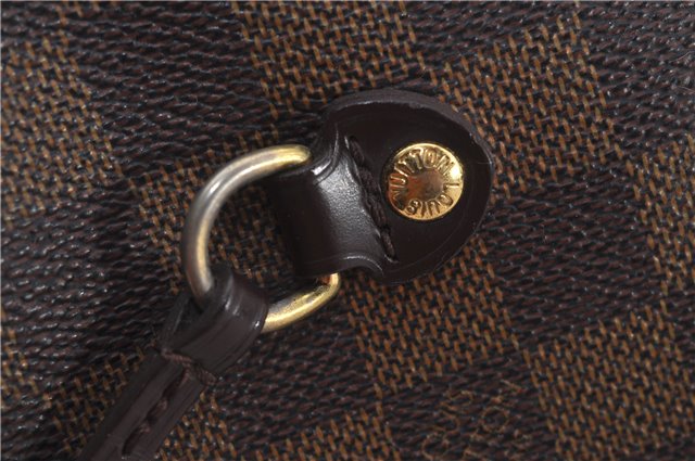 Authentic Louis Vuitton Damier Neverfull MM Shoulder Tote Bag N51105 LV 9531E