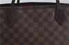 Authentic Louis Vuitton Damier Neverfull MM Shoulder Tote Bag N51105 LV 9531E