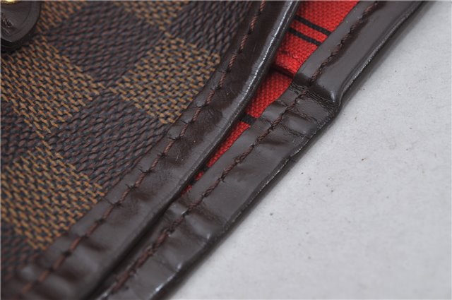 Authentic Louis Vuitton Damier Neverfull MM Shoulder Tote Bag N51105 LV 9531E