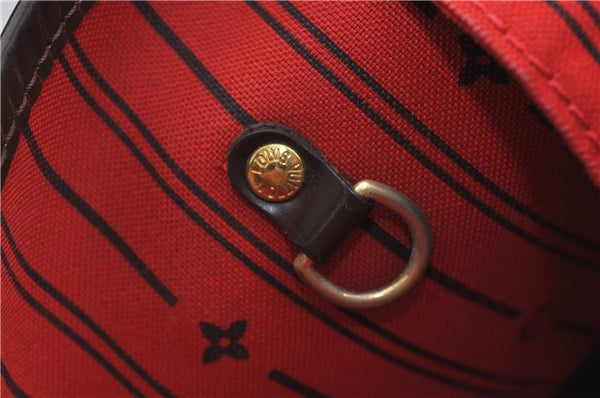 Authentic Louis Vuitton Damier Neverfull MM Shoulder Tote Bag N51105 LV 9531E