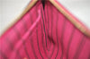 Authentic Louis Vuitton Monogram Neverfull Pouch Purse Clutch Bag Pink LV 9618E