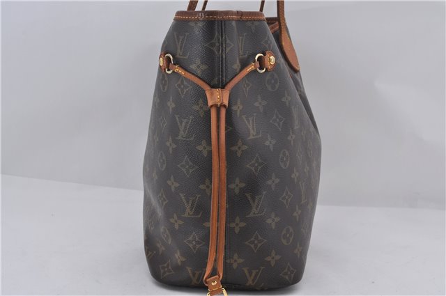 Authentic Louis Vuitton Monogram Neverfull MM Tote Bag M40156 LV 9680D
