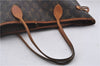Authentic Louis Vuitton Monogram Neverfull MM Tote Bag M40156 LV 9680D