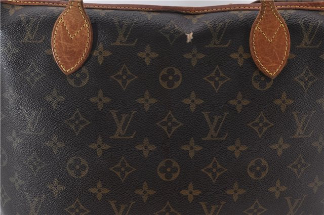 Authentic Louis Vuitton Monogram Neverfull MM Tote Bag M40156 LV 9680D