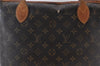 Authentic Louis Vuitton Monogram Neverfull MM Tote Bag M40156 LV 9680D