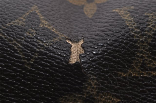 Authentic Louis Vuitton Monogram Neverfull MM Tote Bag M40156 LV 9680D