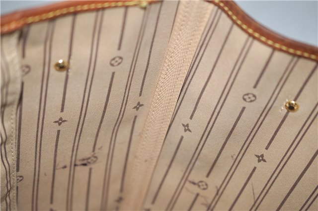 Authentic Louis Vuitton Monogram Neverfull MM Tote Bag M40156 LV 9680D