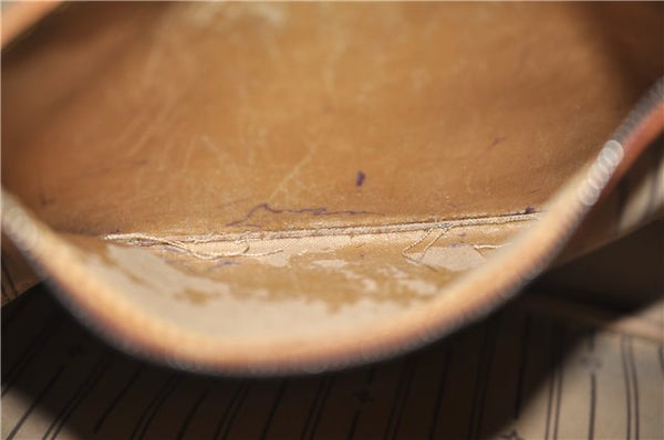 Authentic Louis Vuitton Monogram Neverfull MM Tote Bag M40156 LV 9680D