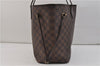 Authentic Louis Vuitton Damier Neverfull MM Shoulder Tote Bag N51105 LV 9734D