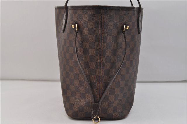 Authentic Louis Vuitton Damier Neverfull MM Shoulder Tote Bag N51105 LV 9734D