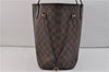 Authentic Louis Vuitton Damier Neverfull MM Shoulder Tote Bag N51105 LV 9734D