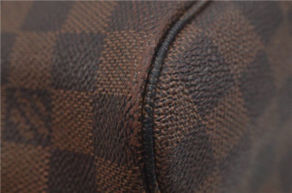 Authentic Louis Vuitton Damier Neverfull MM Shoulder Tote Bag N51105 LV 9734D