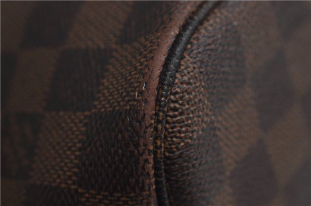 Authentic Louis Vuitton Damier Neverfull MM Shoulder Tote Bag N51105 LV 9734D