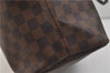 Authentic Louis Vuitton Damier Neverfull MM Shoulder Tote Bag N51105 LV 9734D