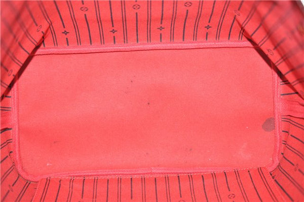 Authentic Louis Vuitton Damier Neverfull MM Shoulder Tote Bag N51105 LV 9734D